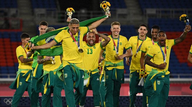 Skuad Brazil Peraih Mendali Emas di Tokyo 2020